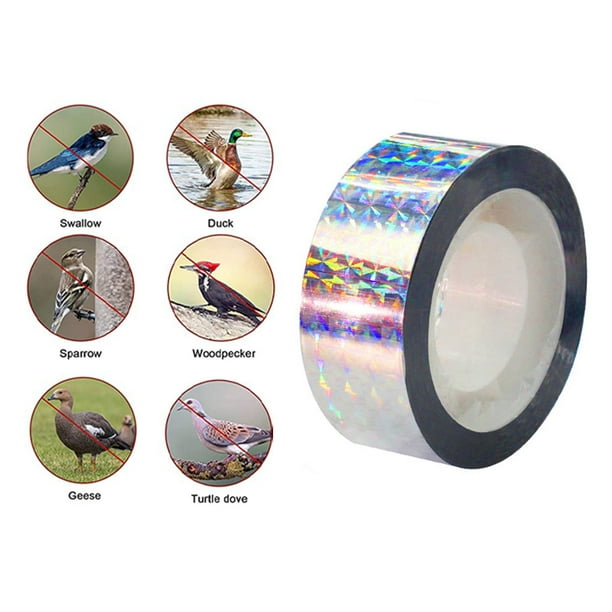 Bird Scare Tape Bird Flash Woodpecker Deterrent Bird Scare Ribbon