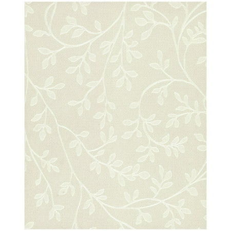 Small Floral Vine Wallpaper - Leaf Vine Wallpaper - Iridescent
