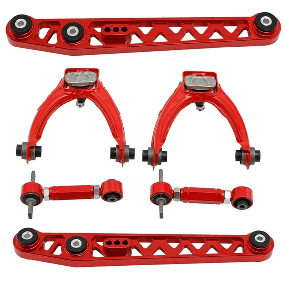 maXpeedingrods Control Arm Camber Kit Front & Rear for Honda Civic 1996-2000, Adjustable