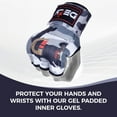 thumbnail image 5 of Defy Sports Gel Padded Fitness Gloves - Ideal for Men & Women, MMA, Muay Thai, Boxing Fight, White Camo, L, 5 of 5
