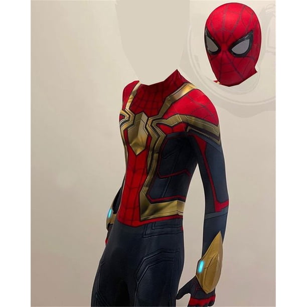 Traje de Spiderman de hierro para adultos y niños, disfraz de superhéroe, Zentai, Halloween Fivean unisex