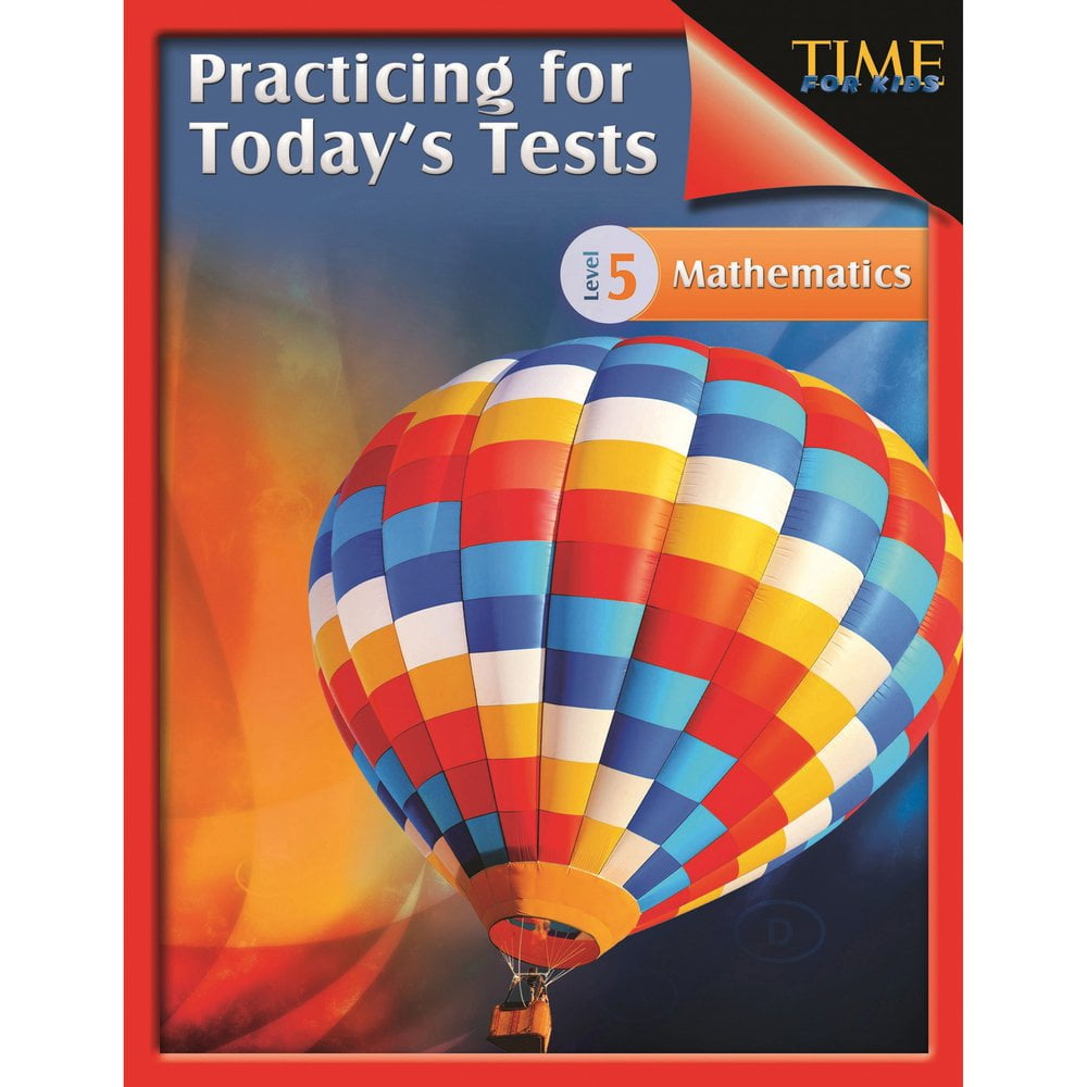 Shell Math Practice Tests Level 5 Education Printed Book For Mathematics Book 128 Pages