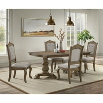 Picket House Furnishings Denali Rectangular Dining Table with 2 Leaves in Walnut