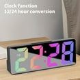 thumbnail image 2 of sruoe Alarm Clock, Alarm Clocks for Bedroom, Smart Alarm Clock, Clock Alarm, Deep Sleep Alarm Clocks, Bell Alarm Clock, Wireless Charging Home, Plastic, 2 of 4