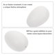 thumbnail image 3 of HEALEEP 50Ud Huevos Plásticos Sin Pintar Para Creativa Y Manualidades De Pascua, 3 of 7