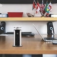 thumbnail image 2 of Brrnoo - Torre de alimentación multicontacto para Mesa con USB y 2 Puertos USB para Oficina y hogar, 2 of 9