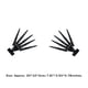 thumbnail image 4 of Naiovety Dedos Guante Flexibilidad Suministros para fiestas Flexible Práctico para usar Estructura firme Decoración de Halloween Accesorios de Kits de decoración para fiestas Mano derecha negra, 4 of 6