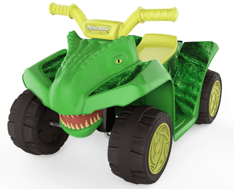 jurassic world 4 wheeler