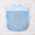 thumbnail image 1 of Organizador Bolsa de almacenamiento de juguetes acuáticos de juguetes con ventosas sin rastro (azul) JShteea Libre de BPA, 1 of 9