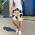 thumbnail image 7 of Kdxio Panda Doing Yoga Print Mens Sleep Shorts Bottoms Soft Comfy Pajama Wear Pants with Drawstring Pockets, 7 of 7