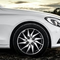 thumbnail image 4 of LNGOOR 14 Inch Car Wheel Case Hubcap for Car Hub Auto Refit Accessory (Silver Black), 4 of 4