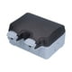 thumbnail image 5 of Toma de corriente impermeable para exteriores, estándar francés, doble toma de corriente con interruptor, accesorios de alimentación de 250 V y 16 A, 5 of 12