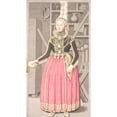 thumbnail image 2 of Olavius 12x18 Gold Ornate Wood Frame and Double Matted Museum Art Print Titled - A Virgin in the Wedding Suit (1800 - 1814), 2 of 4