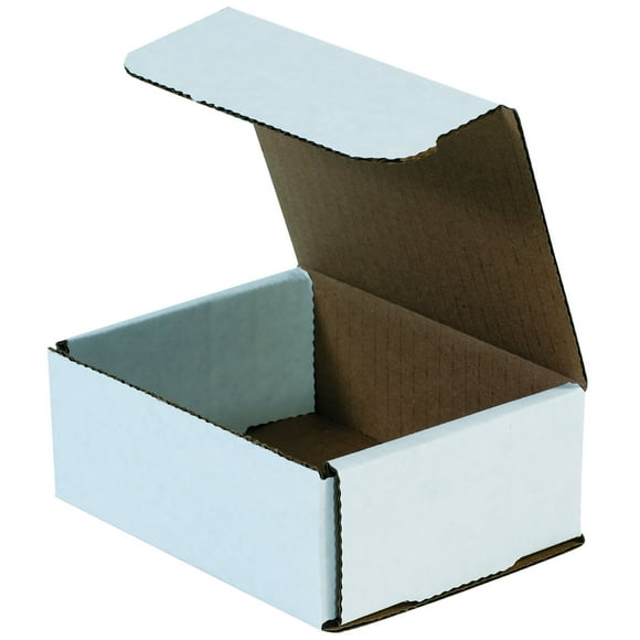 Partners Brand PM542 5"L x 4"W x 2"H, White (Pack of 50)