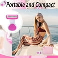 thumbnail image 5 of 2025 New Travel Razors for Women Travel Size Toiletries for Women Skin-Adaptive Design Complete with 1 Replacement Head and Portable Case,Travel Shaver Perfect for Armpits,Arms,Bikini Area,and Legs, 5 of 5