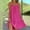 Hot Pink Summer Dresses for Women 2023, variant on Dyegold Sundresses for Women Casual Beach - Womens Cocktail Dress Loose Round Neck Sleeveless Floral Print Sling Midi Sundresses Casual Flowy Graduation Dress