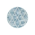thumbnail image 3 of Unique Loom Starlight Collection Area Rug - Canopus (4' 1" Round Light Blue/Beige), 3 of 7