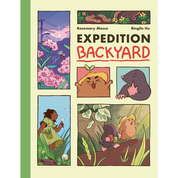 Pre-Owned Expedition Backyard: Exploring Nature from Country to City (a Graphic Novel) (Hardcover) 059312734X 9780593127346