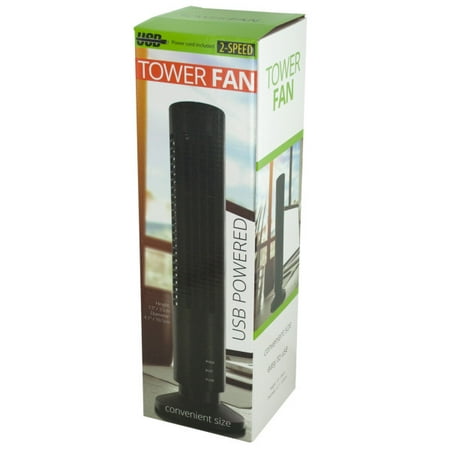 Uv Sensitive Case Fan - USB Powered Tower Fan (Case of 5 )