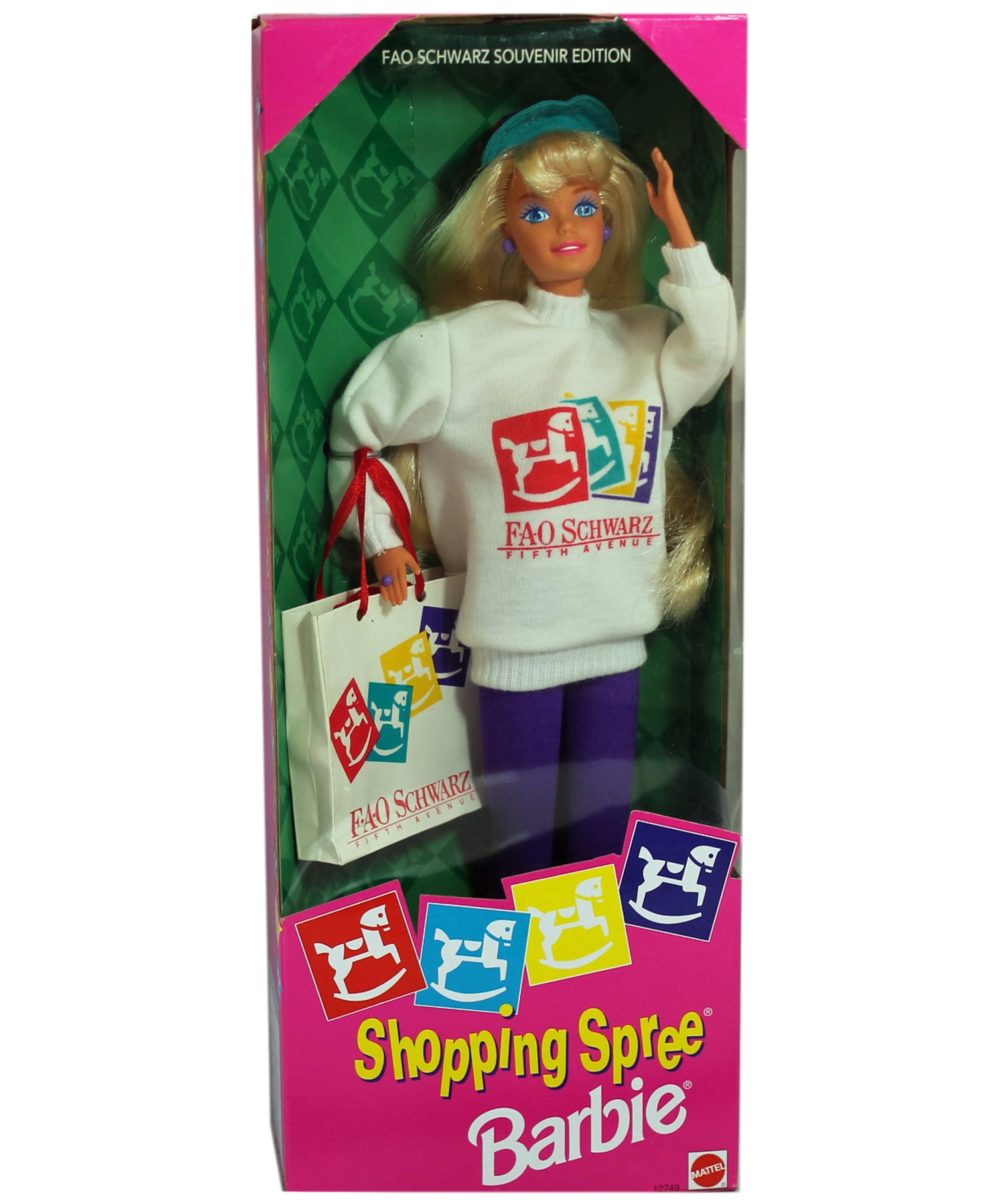 Bore Tænke sum FAO Schwarz Shopping Spree Barbie - 12749 - Walmart.com