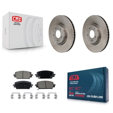 CMX Front Disc Brake Rotors and Ceramic Pads Kit for Car Hyundai Santa Fe Kia Sorento Cruz K8C-103700