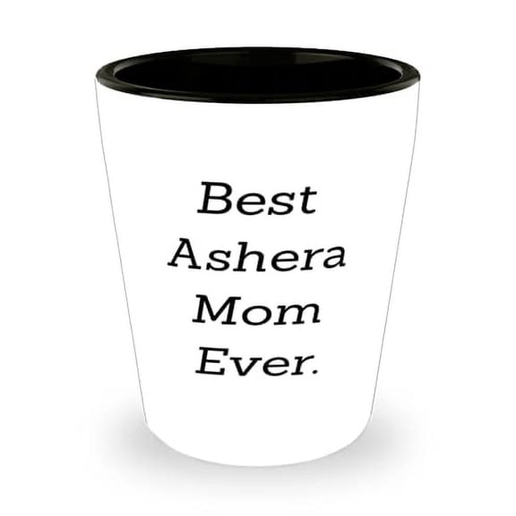 Love Ashera Cat Shot Glass, Best Ashera Mom Ever, Present For Friends, Reusable Gifts From Friends
