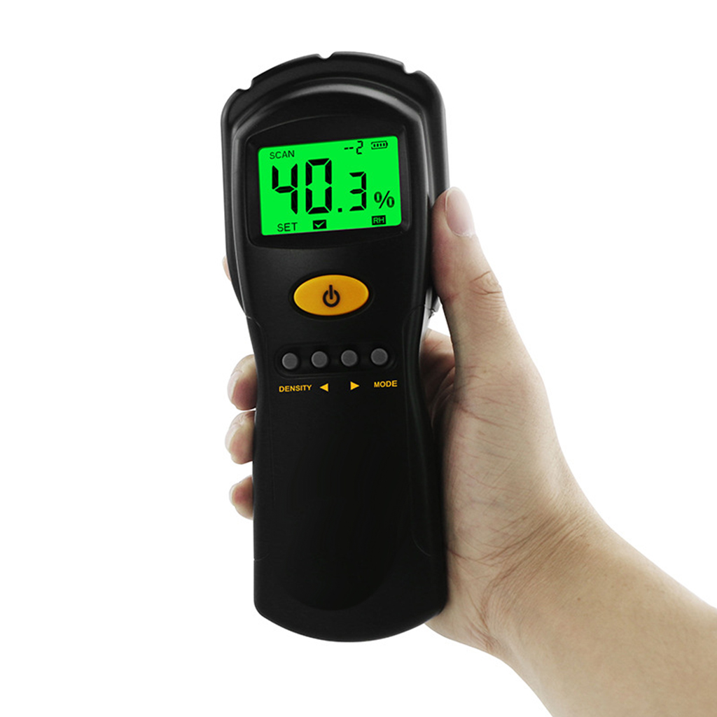 ZPAQI Concrete Timber Damp Moisture Meter Wood Paper Wall Humidity Tester Hygrometer