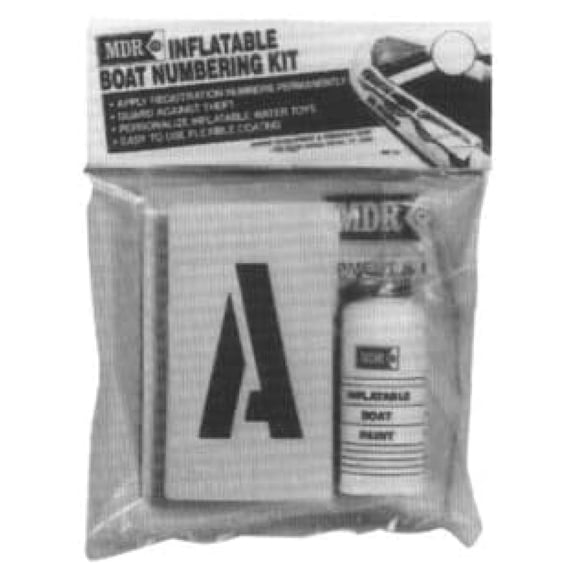 Inflatable Boat Numbering Kit