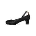 thumbnail image 3 of Zapatilla VESTIR LEON MUJER DAMA Niña NEGRO Glitter 1575p, 3 of 3