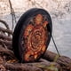 thumbnail image 5 of Tambor chamán, tótem vegetariano, tambor de tortuga, sanador sonoro, tambor chamán con baqueta, decoración del hogar, regalo para amantes de la música, 5 of 10