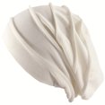 thumbnail image 1 of Bangcool Turban Head Wrap Fashion Unisex Ruffle Beanie Headwrap Hair Cover Wrap Sleep Hat, 1 of 6