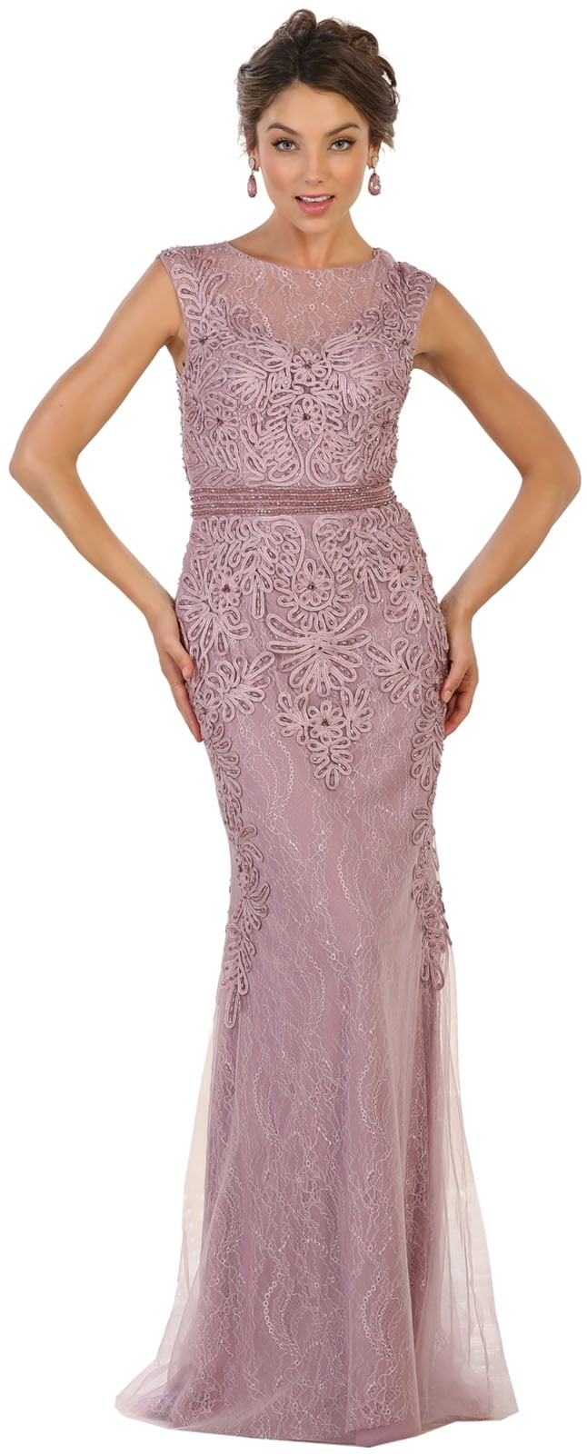 wedding guest long gown