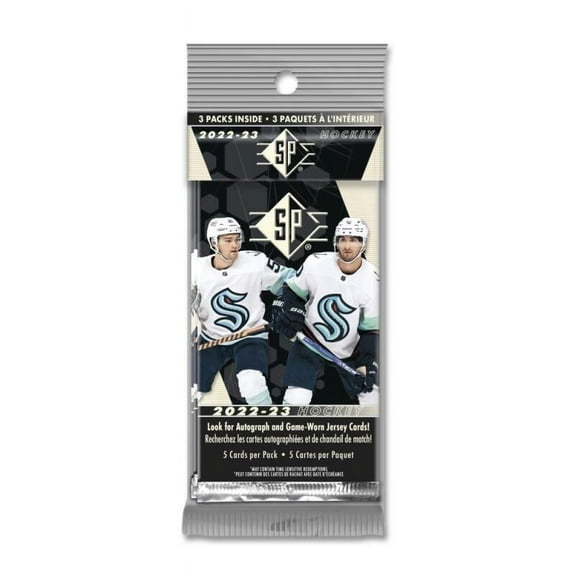 Upper Deck SP 2022/23 Hockey Hanger Pack (15 Cards)