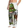 thumbnail image 6 of Sigee Fishing Gnome print Men's Pajama Pants Lounge Sleep Bottoms with Elastic Waistband and Pockets-XX-Large, 6 of 6