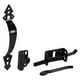 thumbnail image 3 of Cierre con forma de pulgar con cierre tipo pulgar National Hardware, resistente, negro, 3 of 4