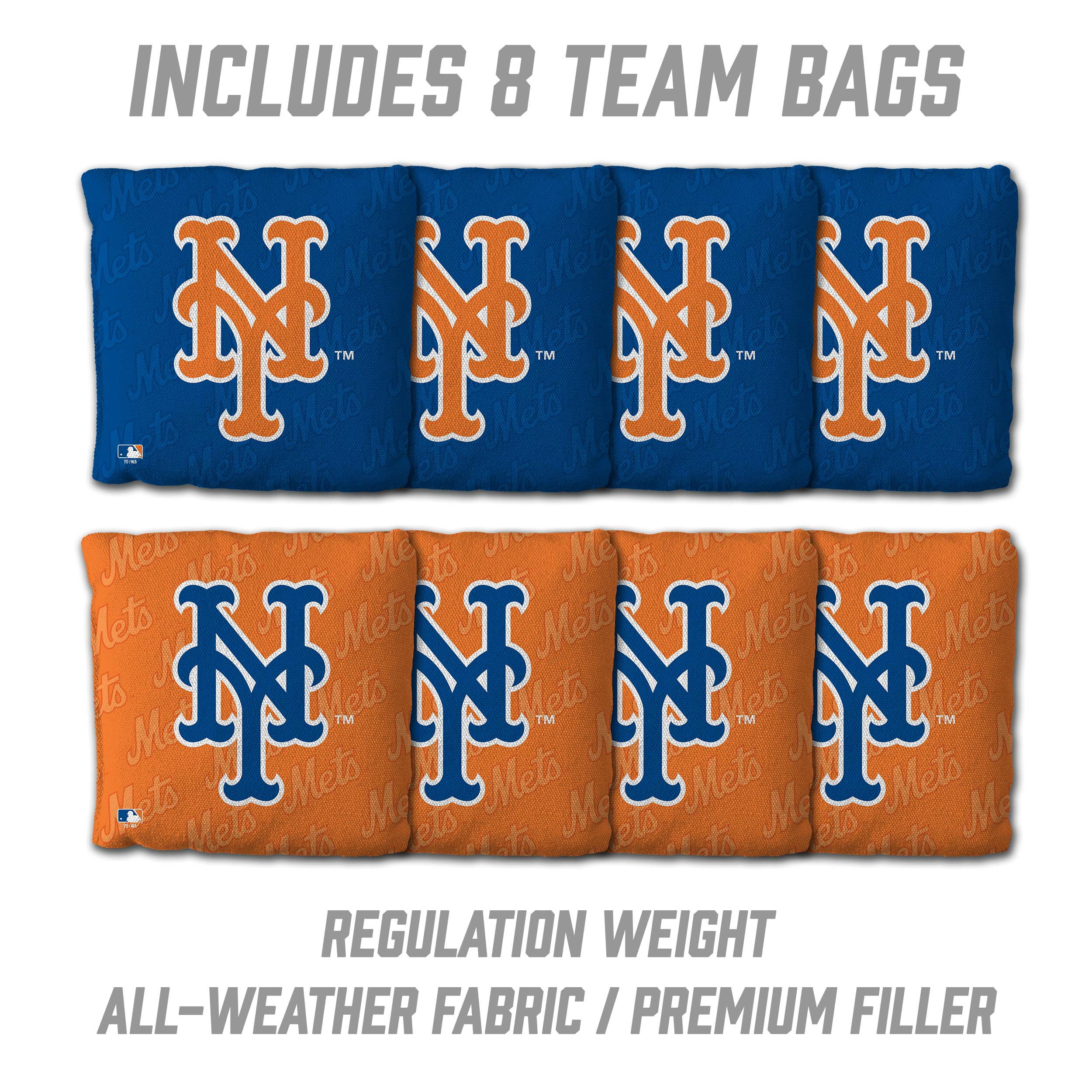 YouTheFan MLB New York Mets 2' x 3' Cornhole Game