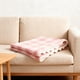 thumbnail image 4 of Manta de Franela Polar de 130 X 150 Cm, Cálida y Suave, de Microfibra Acanalada, a Rayas, para Sofá, Cama, Acogedora, Ligera, para Todas Las Estaciones, para Decoración de Sofá, Manta para Siesta, Re, 4 of 6