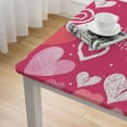 thumbnail image 4 of nygtbtfer Cute Table Cloth Round Tablecloth Washable Table Cover for Kitchen Outdoor Valentines Day Decor, 4 of 7
