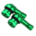 thumbnail image 2 of 2PCS Motorcycle CNC Aluminum 11.3mm Tire Wheel Stem Valve 90 Degree Angled, 2 of 2