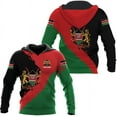 thumbnail image 4 of Personalized Kenya Flag 3D Shirts - Kenyan Pride Gift (T-shirt, XL), 4 of 8