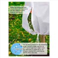 thumbnail image 4 of Chaqueta de Protección Congelación de Cubiertas para Plantas, Cubiertas para Plantas con Cordón de Invierno Reutilizables de 2,6 Pies X 4 Pies con Cremallera, Paquete de 4, 4 of 5