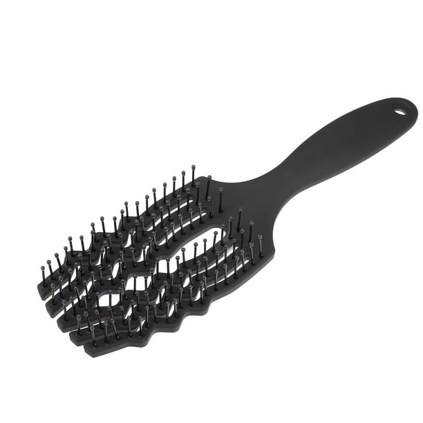 Cabello Peines, Enredado Pelo Cepillo Paleta Desenredante para Todos Pelo Tipos, Negro