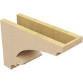thumbnail image 5 of 5"W x 15"D x 10"H Classic Diane Rough Cedar Woodgrain TimberThane Corbel, Primed Tan, 5 of 6