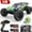Green, variant on 1:10 Large Rc Cars,18-Inch Remote Control Car Trucks with Lights,45+KM/H RC Off-Road Electric Truck, Includes 2 Rechargeable 2600mAh Batteries, Rc Cars for Adults & Boys