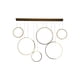 thumbnail image 1 of Lámpara Candil Colgante LED Bubbles Luxica Lighting Dorado, 1 of 5
