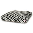 thumbnail image 2 of Majestic Pet | Bamboo Rectangle Pet Bed For Dogs, Removable Cover, Black, Medium, 2 of 6