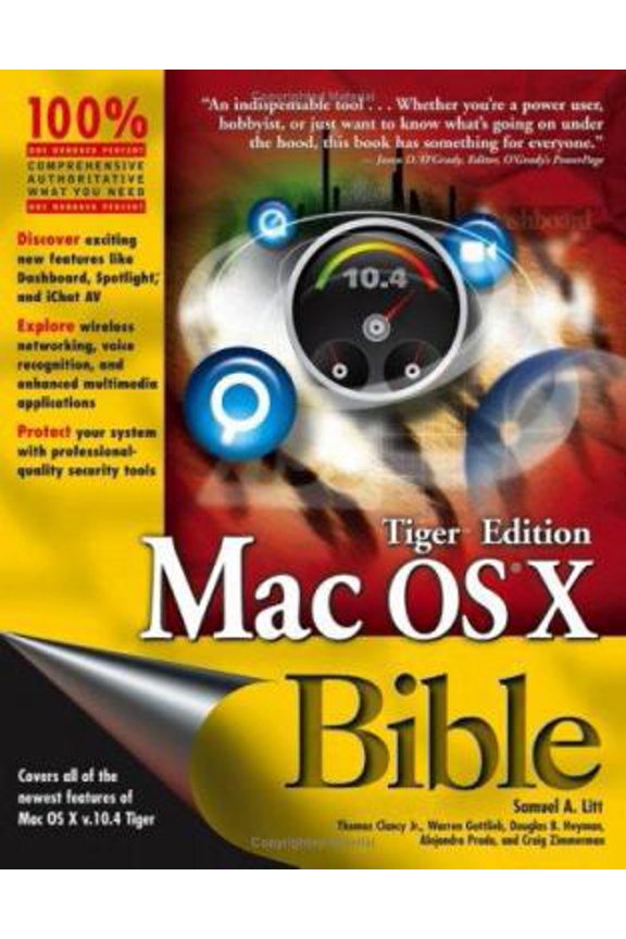 Pre-Owned Mac OS X Bible (Paperback) 0764579177 9780764579172