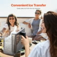 thumbnail image 5 of Fast Ice Maker Machine Portable 50Lbs/24H, Auto Self-Cleaning, 3 Cube Sizes, Perfect for Parties/RVs/Offices, 5 of 11