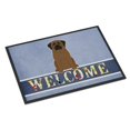 thumbnail image 1 of S Treasures Bullmastiff Felpudo de bienvenida 18 x 27 multicolor Caroline's Treasures  BB5665MAT, 1 of 1
