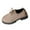 Beige, variant on Wensltd Round Toe Chunky Heel Loafers for Women Fashion Shoes Trendy All Season Versatile Footwear